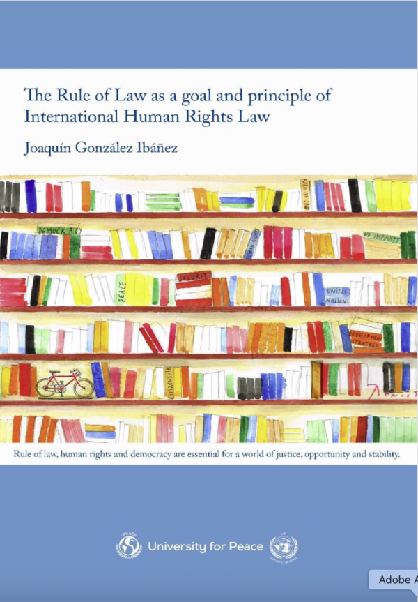 The Rule of Law as a Goal and Principle of International Human Rights Law